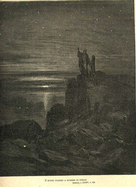 Gustave Dorè: Dante Alighieri, Inferno, Canto 34 (https://commons.wikimedia.org/wiki/File:Inferno_Canto_34,_Gustave_Dor%C3%A8_3.jpg#file)