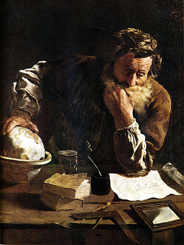 Archimede by Domenico Fetti (1620)